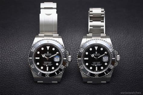 rolex submariner taille